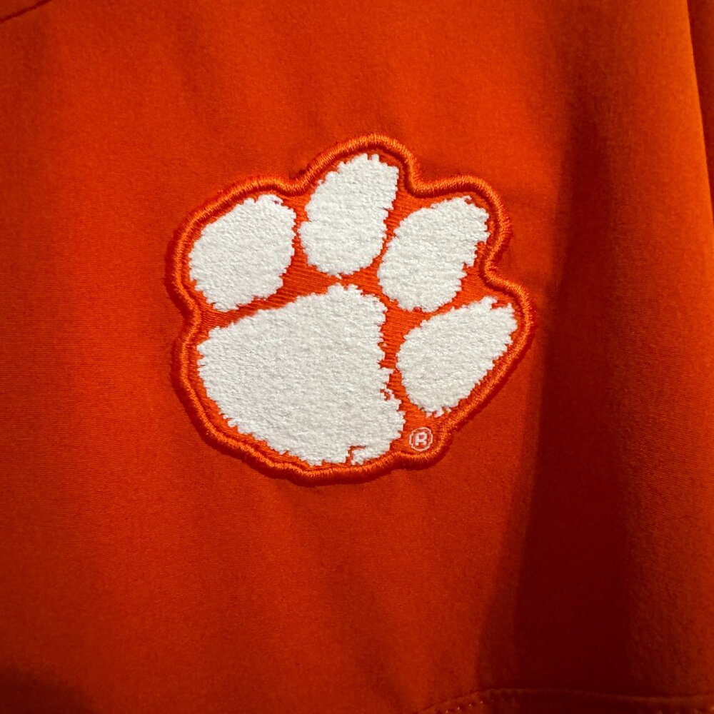 Nike Clemson Tigers Football Sideline On-Field 1/4 Zip Jacket Hoodie Men NEW - Picture 5 of 13